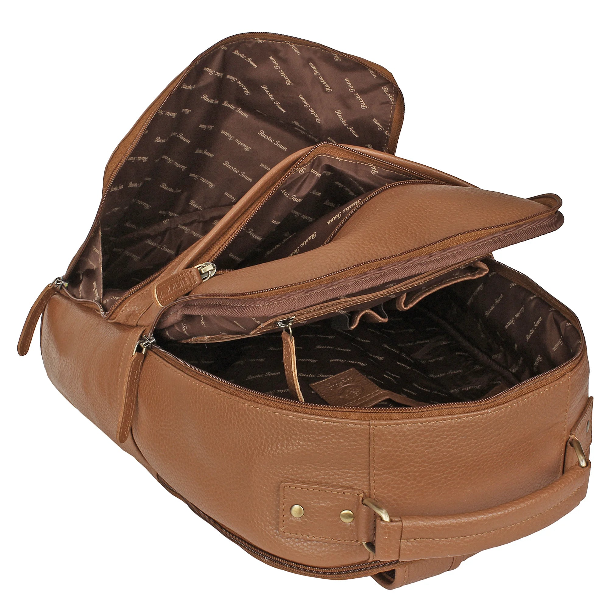 Genuine Leather Travel Backpack for Men Women - Image 7