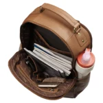 Genuine Leather Travel Backpack for Men Women - Image 4